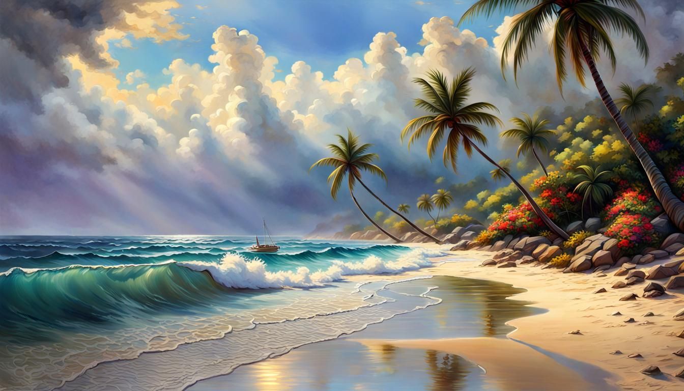 "The most spectacular and beautiful tropical seascape in the...