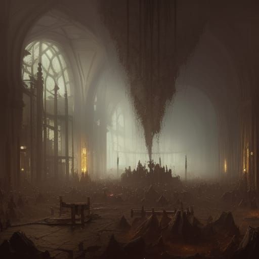 Dark Fantasy Concept Art in 8k Resolution