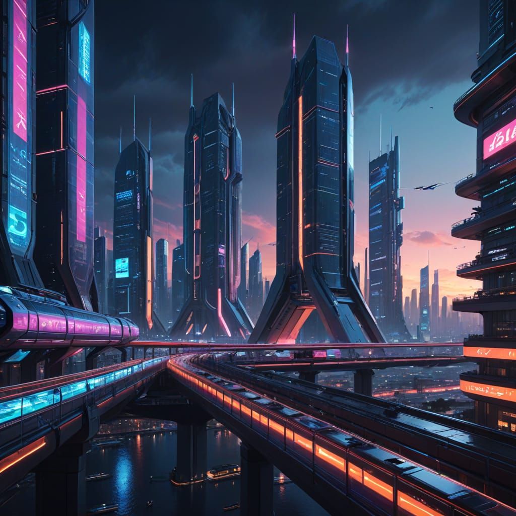 architectural Urban megastructure city