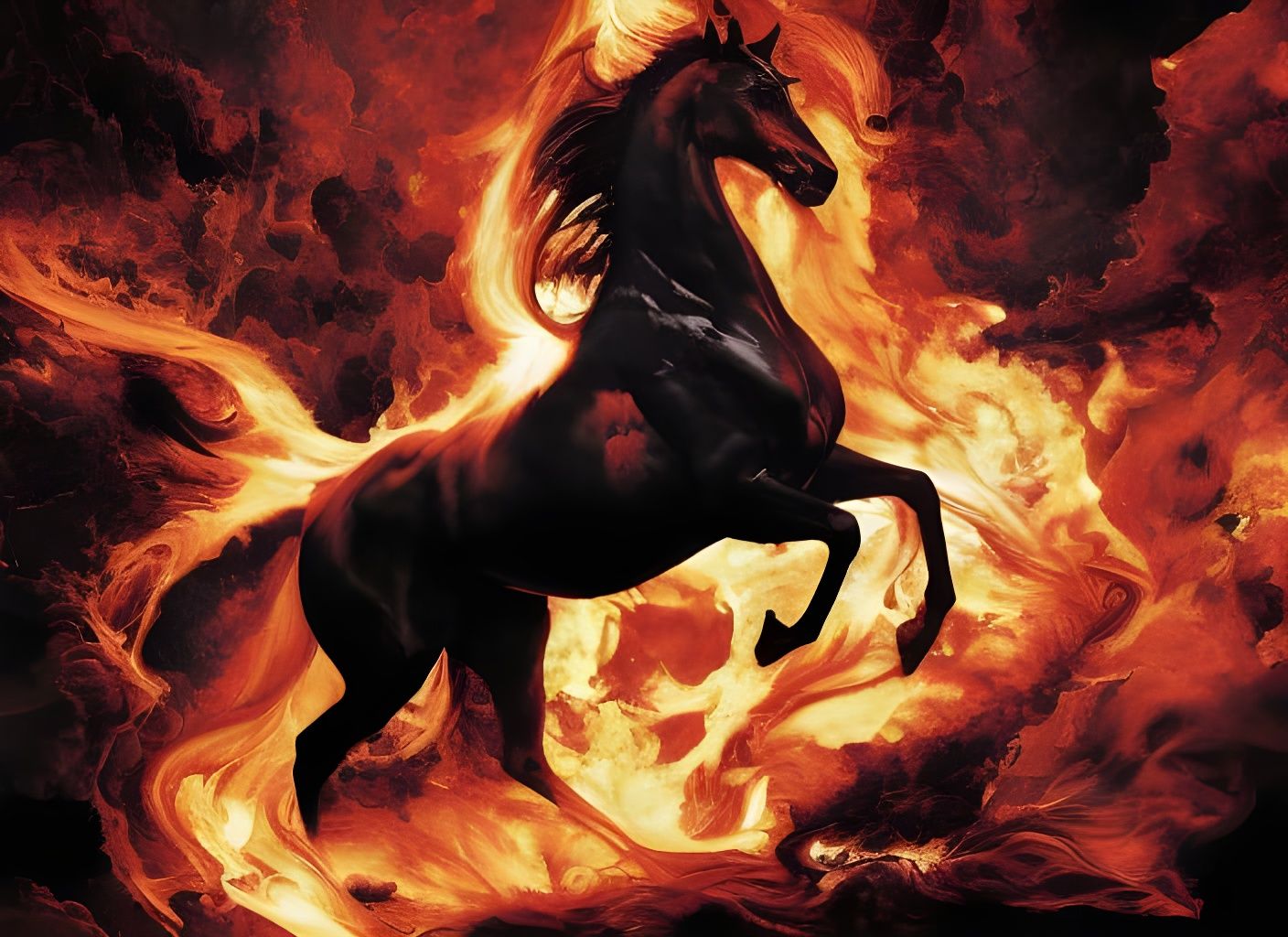 Aethon, Steed of Ares