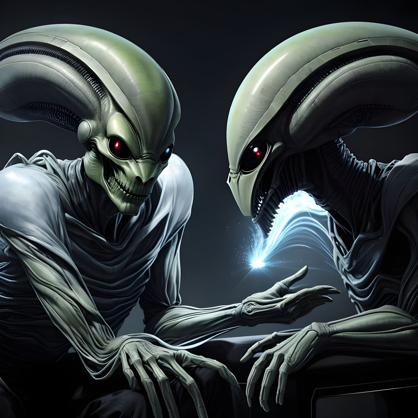 Alien Surgeon Performs Ultra-Realistic Brain Surgery