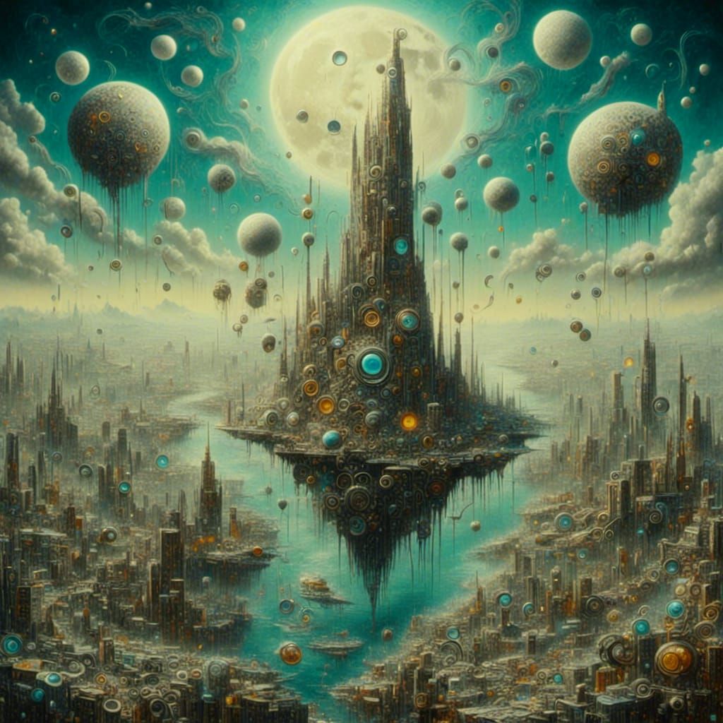 city in decay,  <lora:Lunarpunk Aesthetic:1.0> <lora:Solarpunk Aesthetic:1.0>