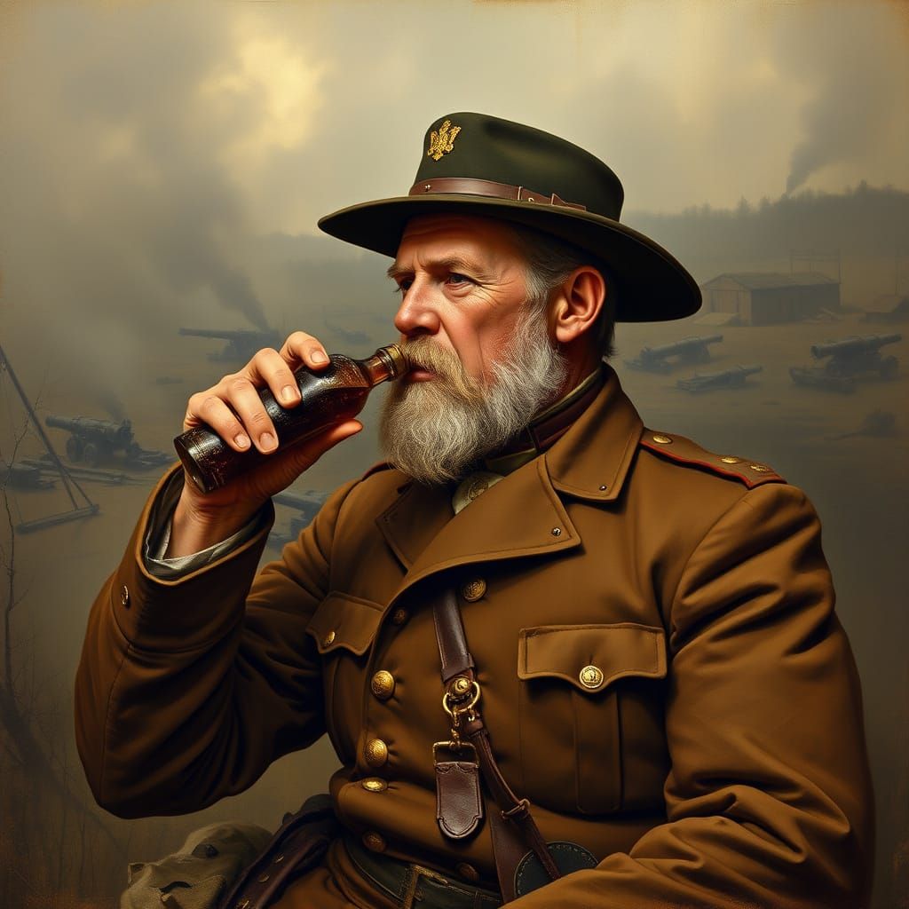 Ulysses Grant at Vicksburg: Civil War Scene