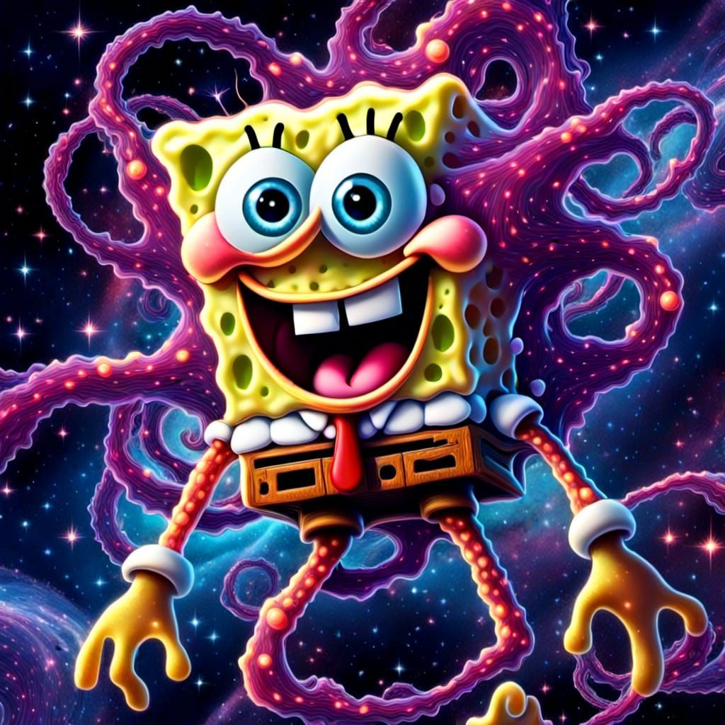 cthulhu spongebob