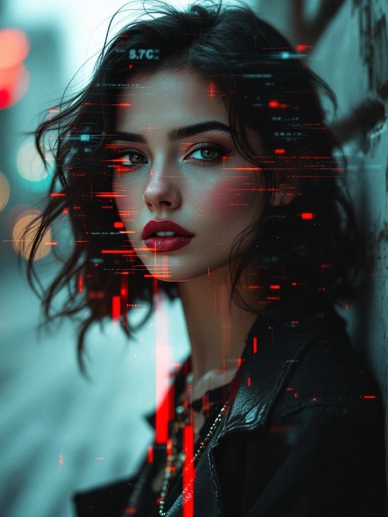 Glitch Photography with Fractal Mathematics in Digital Art S...