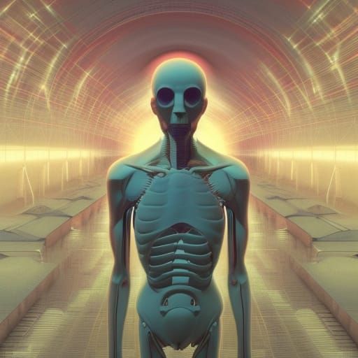 Surreal Organ Harvesting by Future Ghosts in 3D