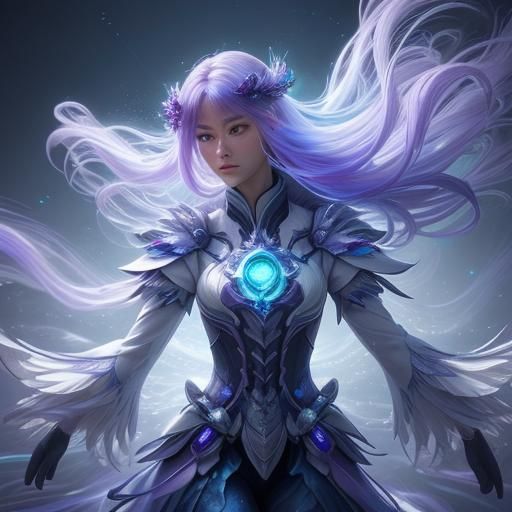 Magical Girl Transformation in Hyper-realistic 3D Anime Art