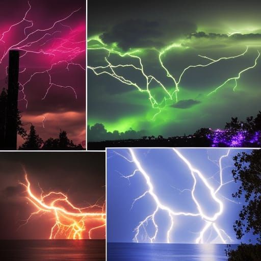 Dramatic Lightning Stormscape in Unreal Engine 5