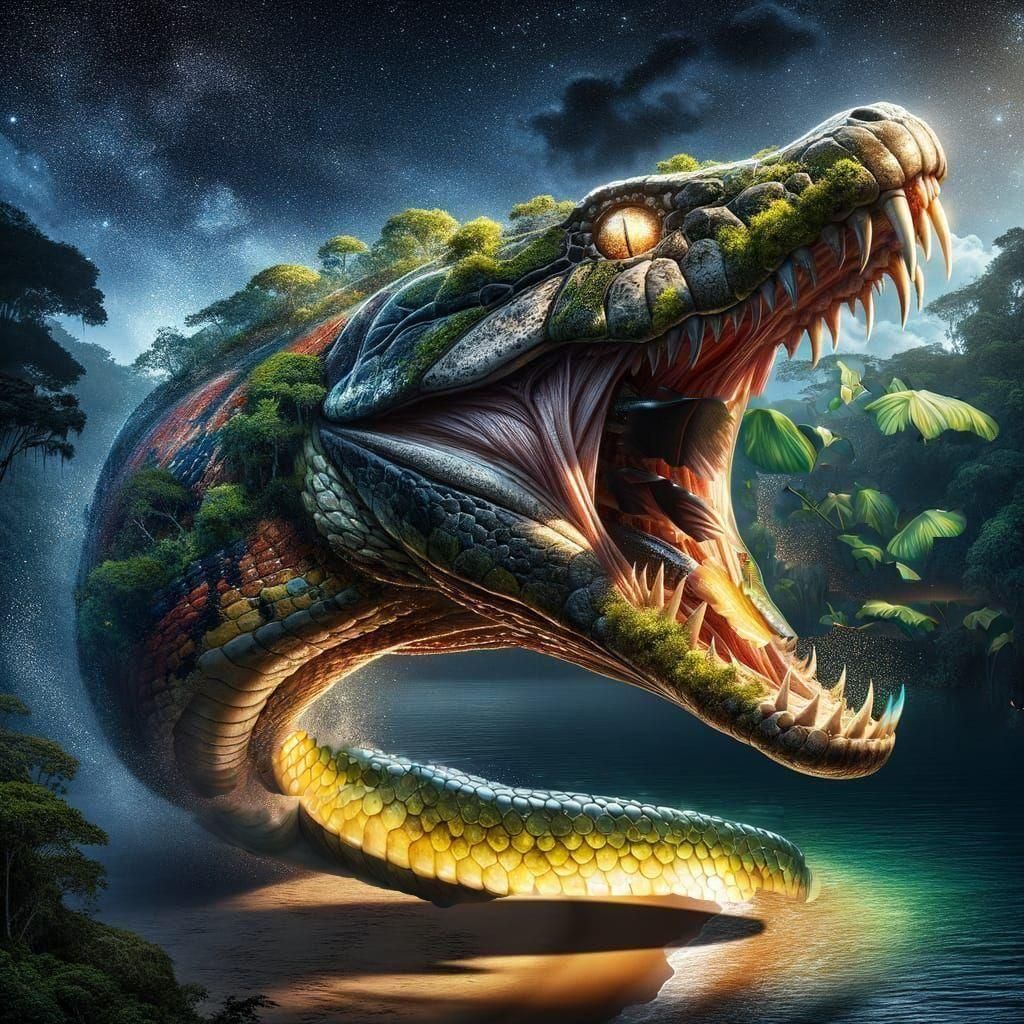 Giant Anaconda