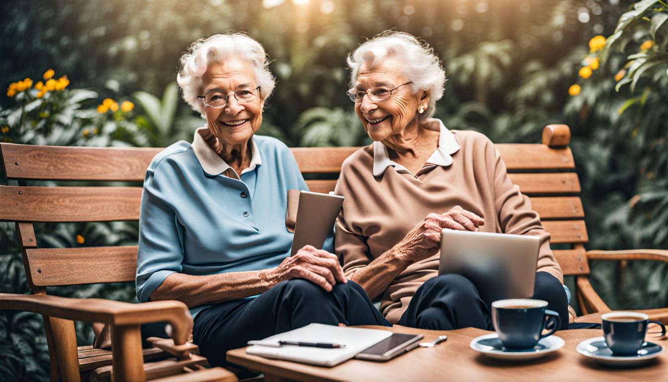 Peaceful Retirement: A Serene AI Vision