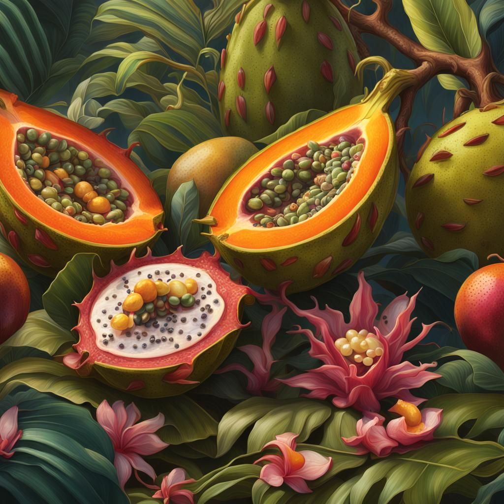 Polynesian Paradise: A Pre-Raphaelite Vision