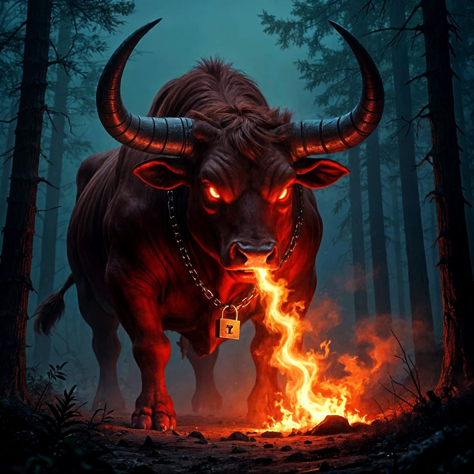 Terrifying Red Ghost Bull of Jamaican Folklore