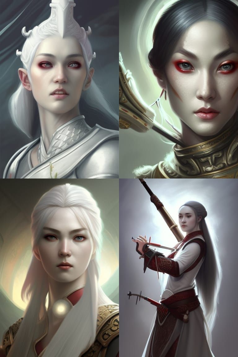 Yuan-Ti Female Bard Portrait in 8K