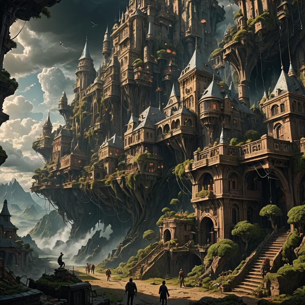 Epic Cinematic Masterpiece in Digital Matte Painting