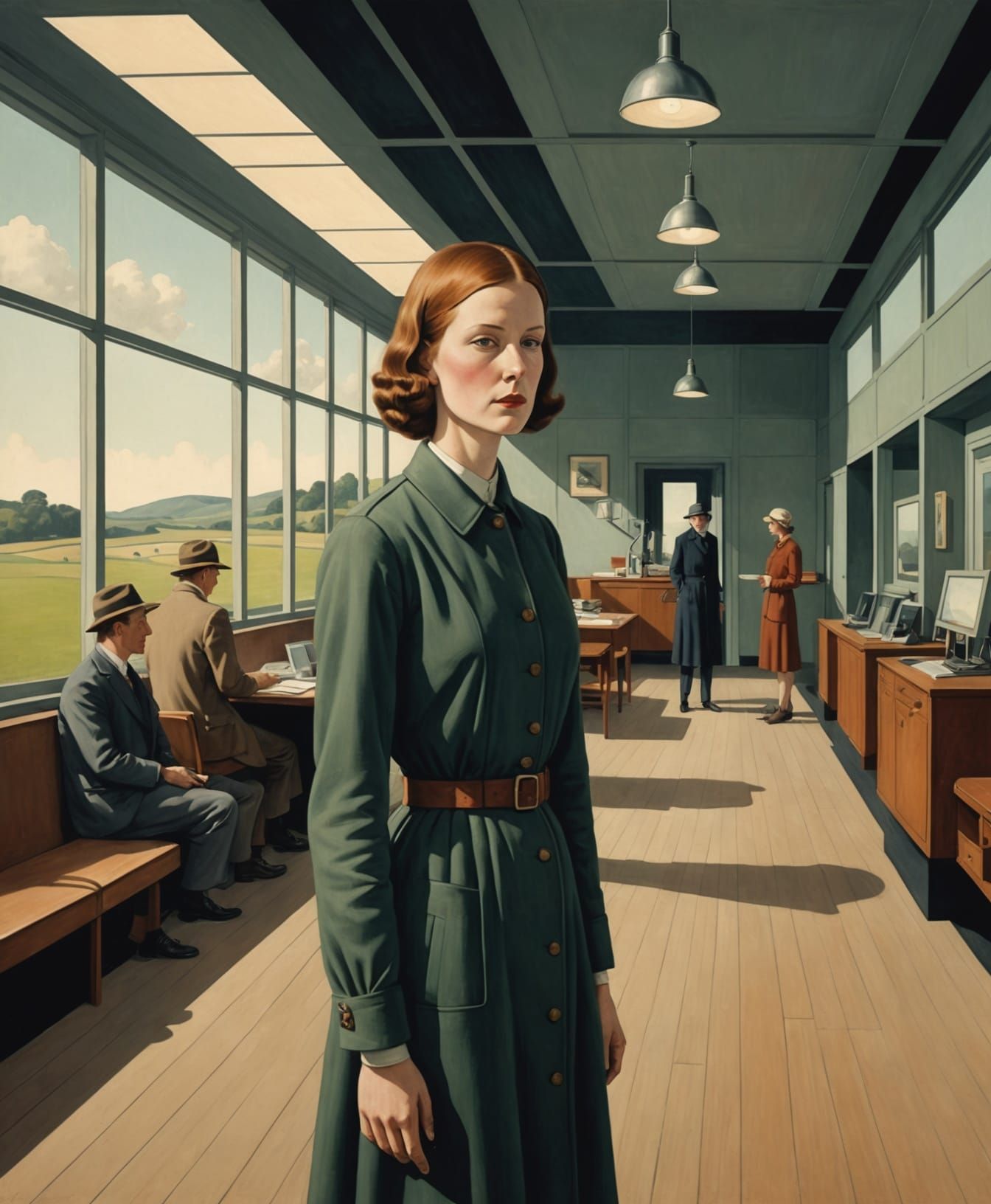 Futurist Collage: Protecting Fleeting Moments in Heat Haze