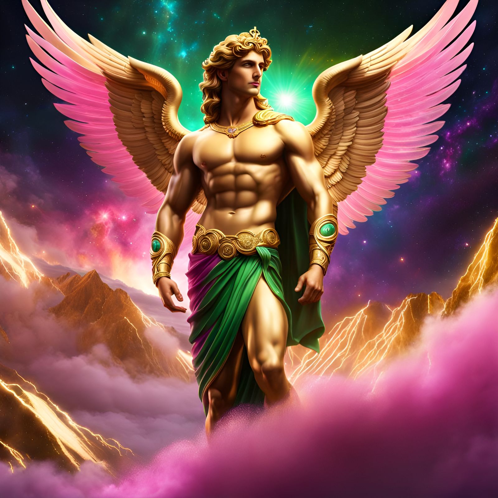 Greek god Eros son of Venus