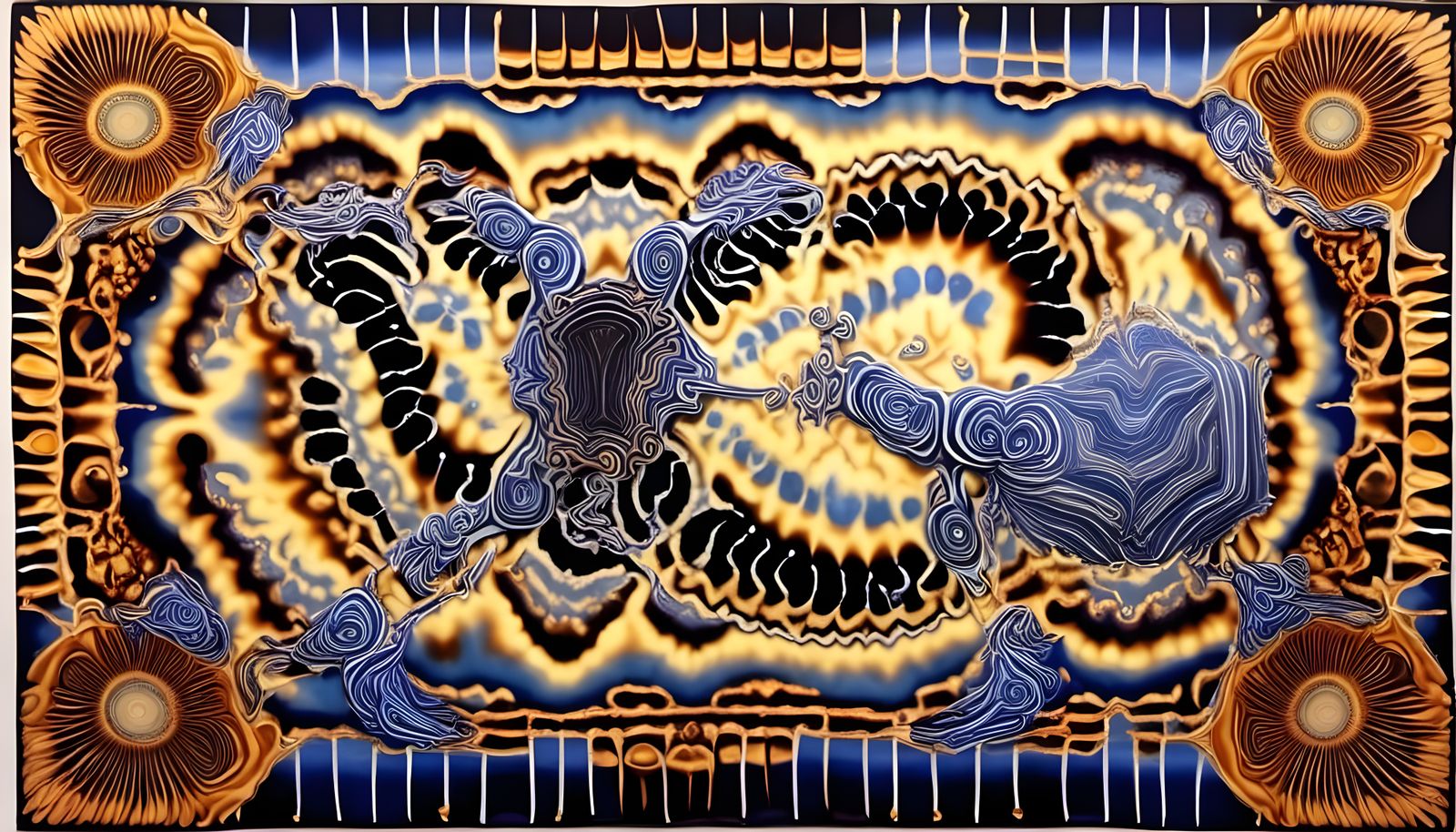 Anthropomorphic Marsupial Connected to Fractal Interface