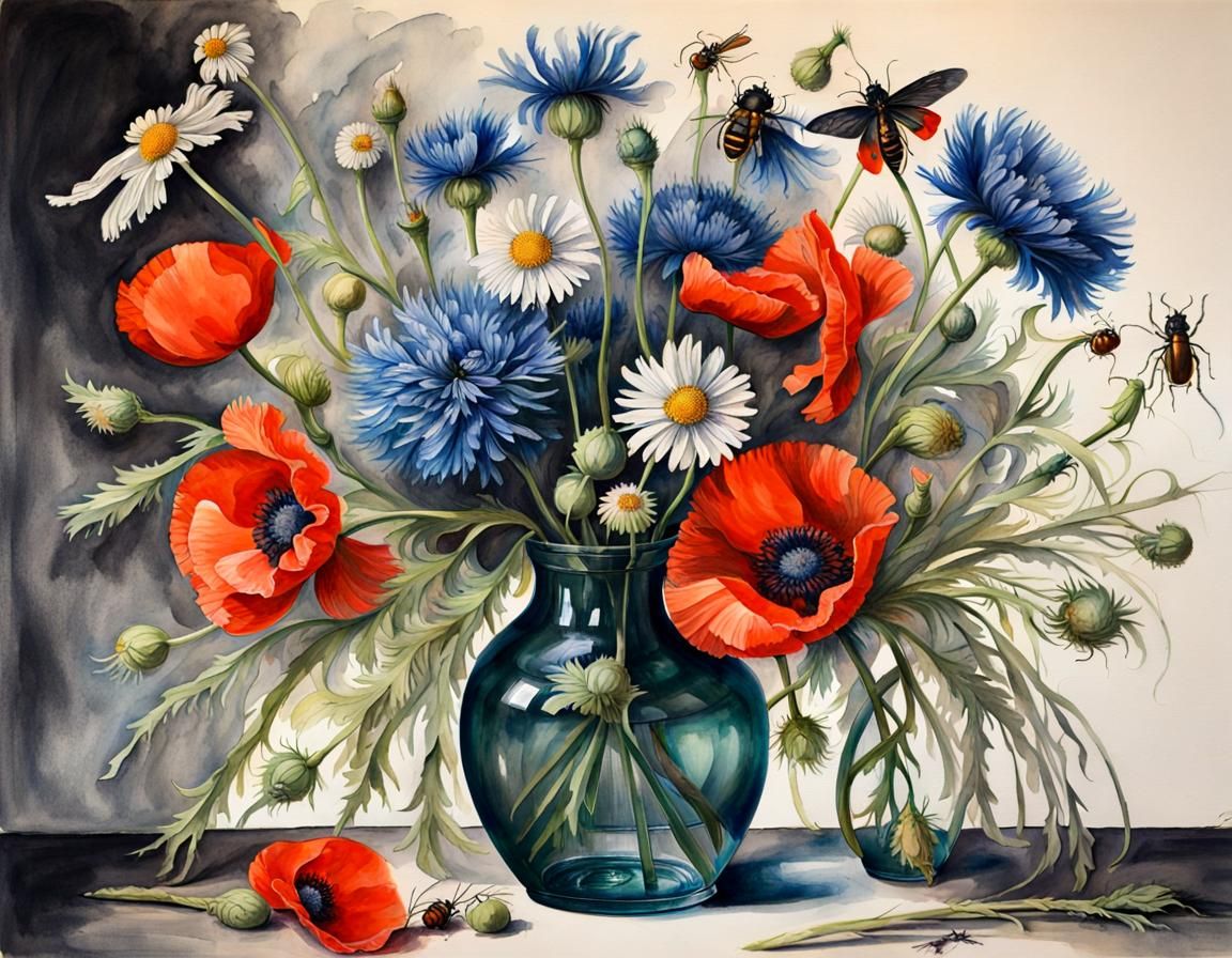 Flowers in vase