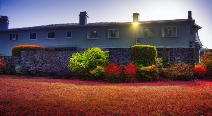 Lift the Square Stone in Vibrant, High-Contrast HDR