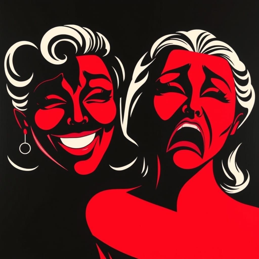 Theatrical Duality in Pop Art