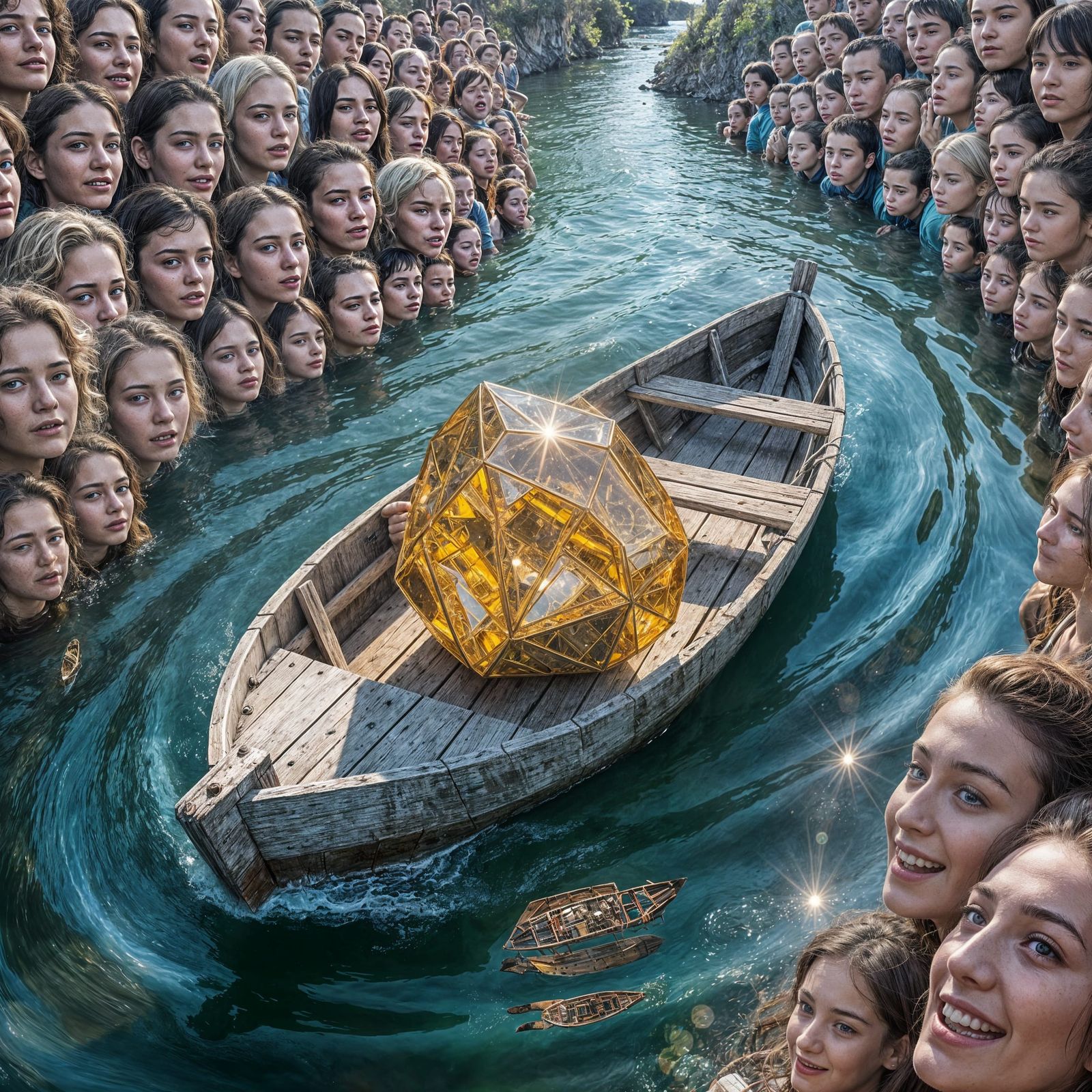 River of Faces: Golden Nugget Journey