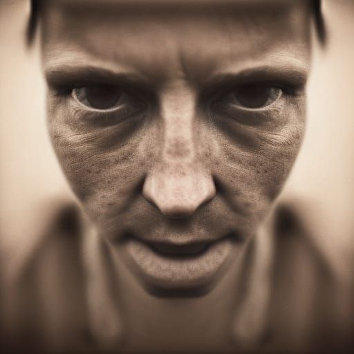 High Contrast Portrait in Ambient Light