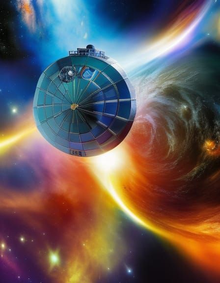 TARDIS Exploring Space in Hyperrealistic Detail