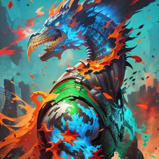 AI Generated Image: Trending on ArtStation