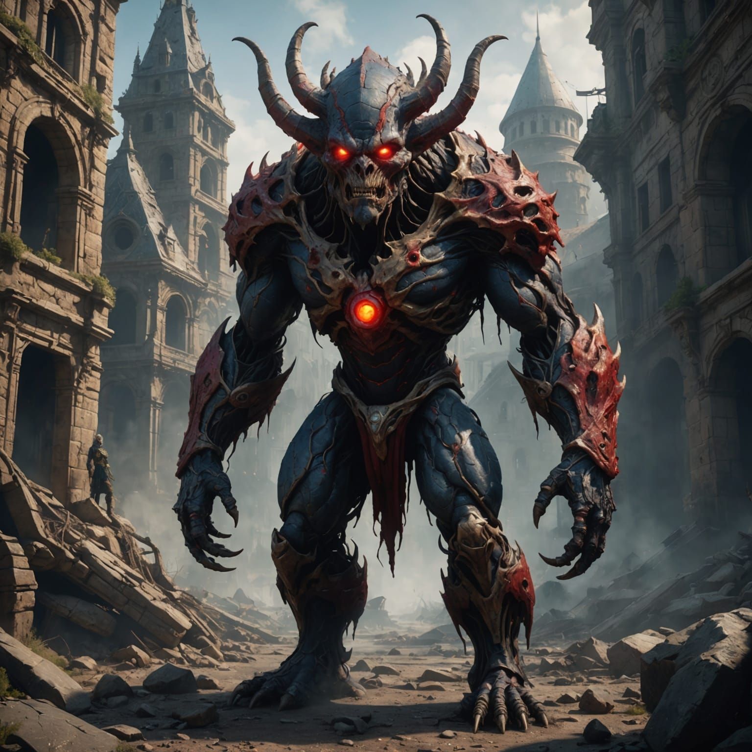 Epic Cyclops Concept Art in Unreal Engine 5