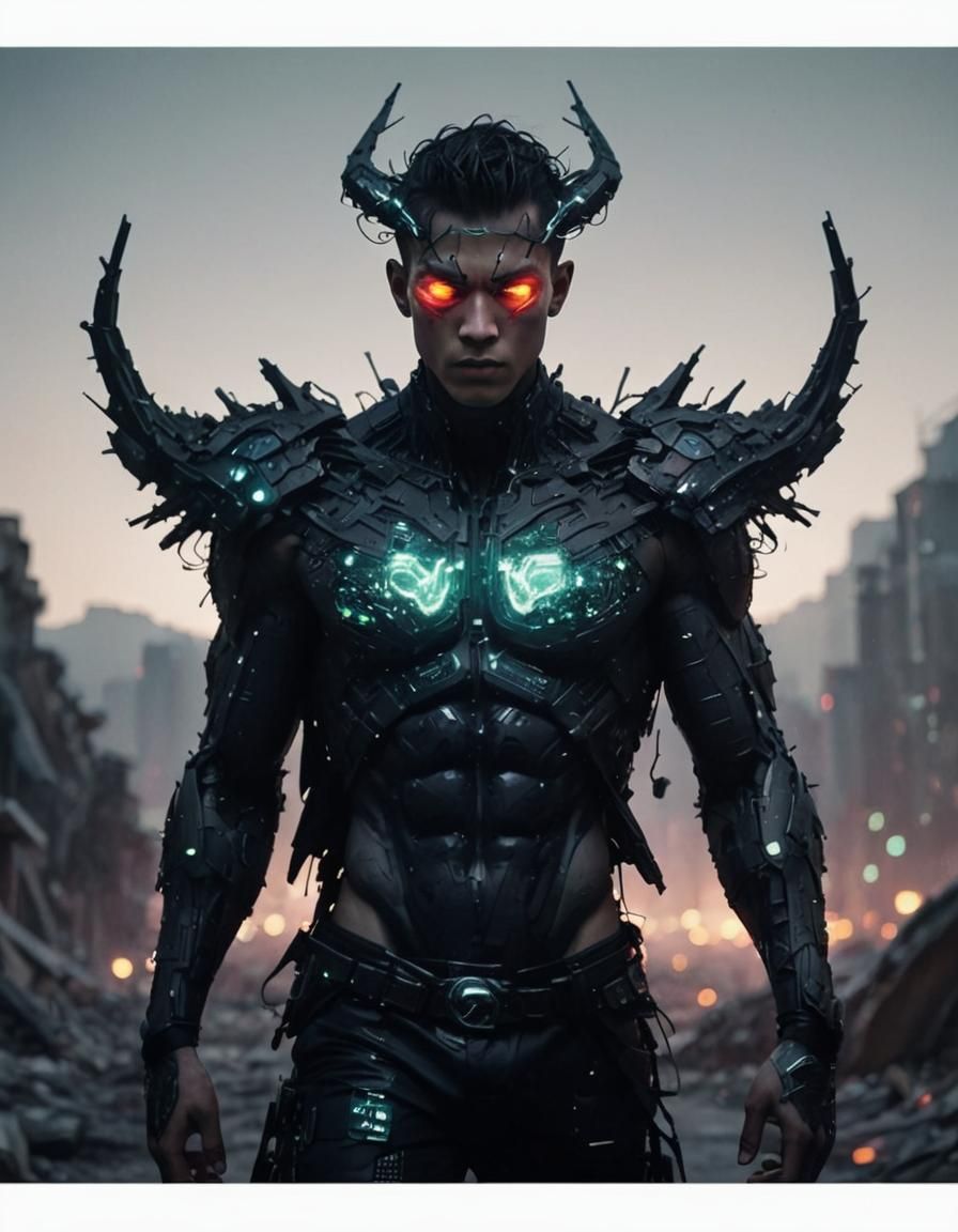 Dreamlike Circuitry: A Fusion of Abstract and Digital Art