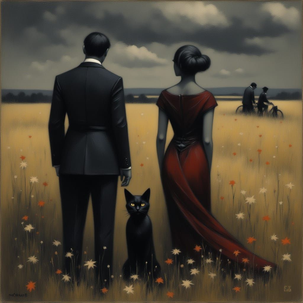 Peaceful Countryside Landscape