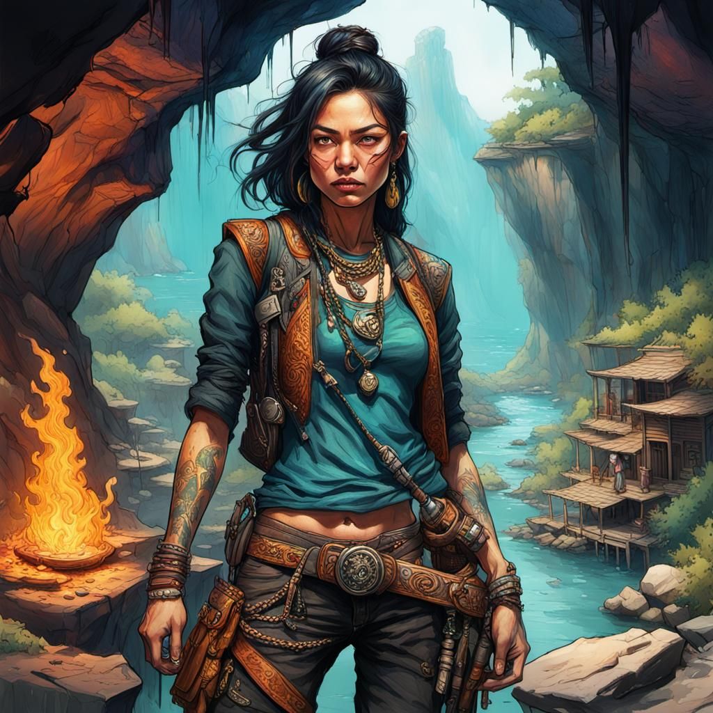 Badass Gypsy Bandits in Hot Springs Cavern