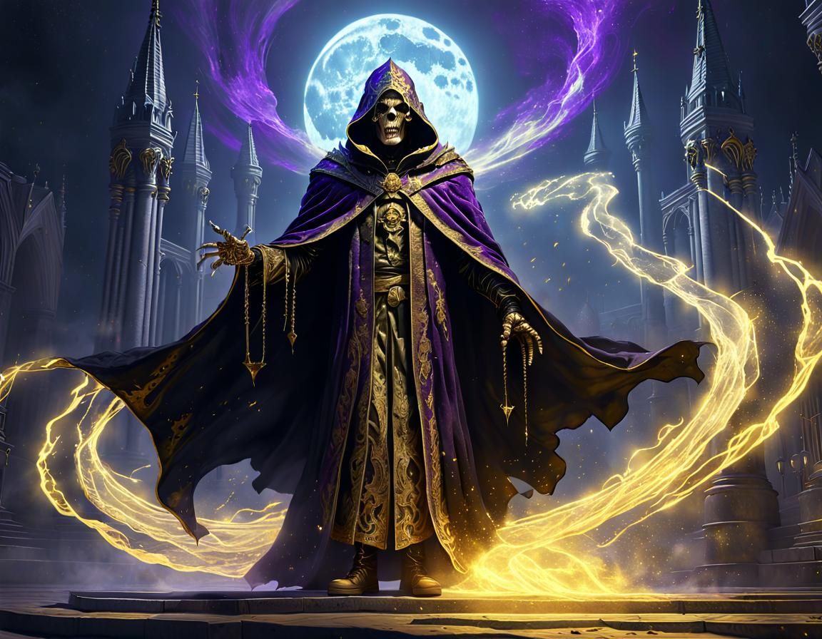 a celestial ghoul like being