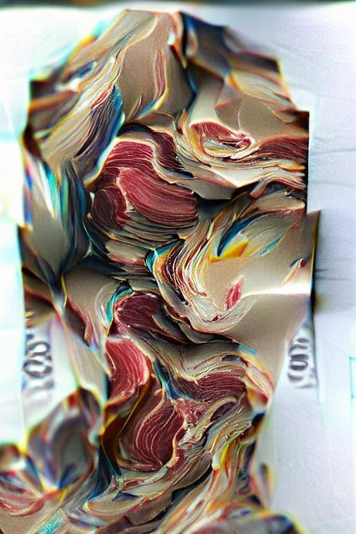 Detailed 8k Image of Marbled Paper Texture