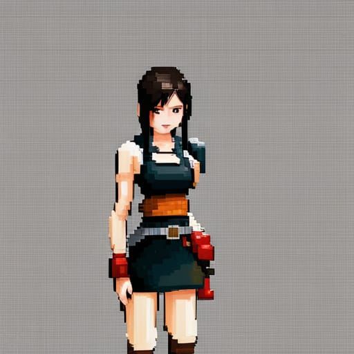 Pixel Art - Tifa 2