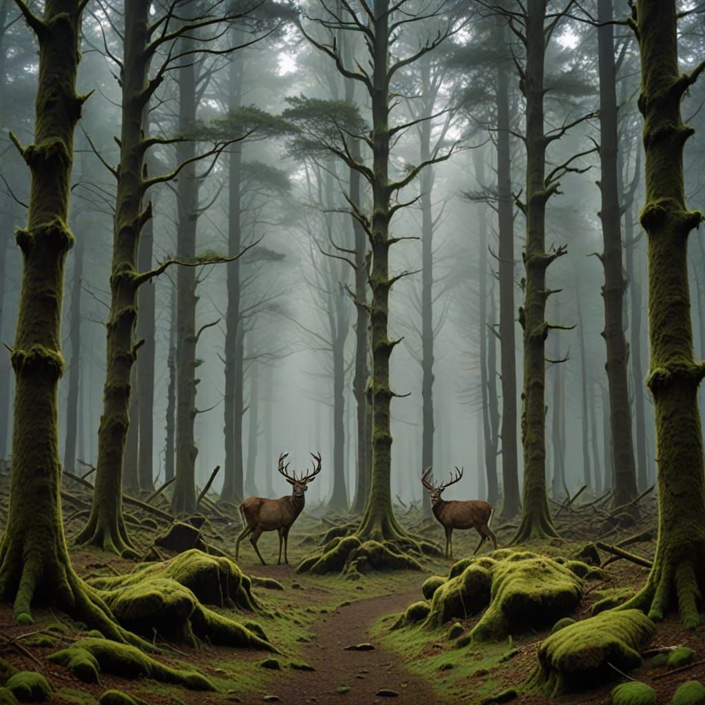 Men in Black Encounter in the Black Forest