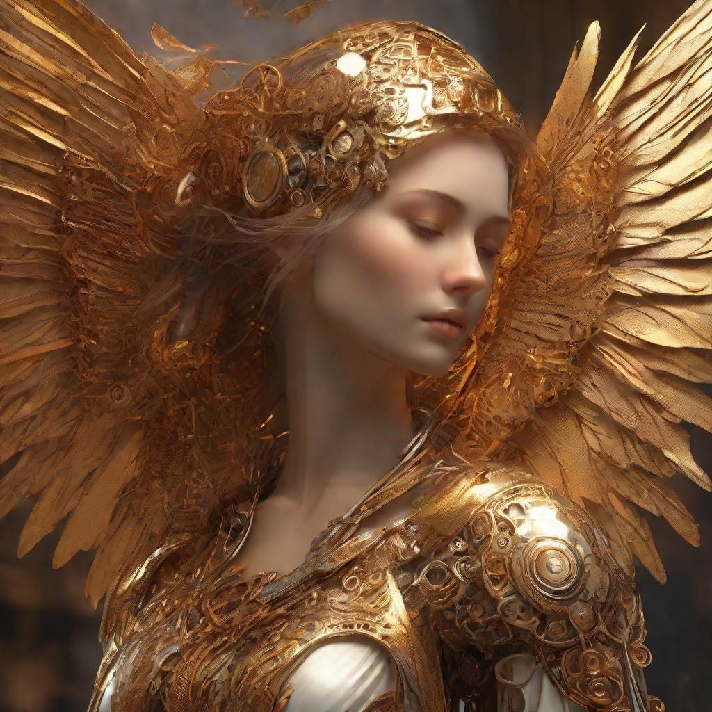 God's Artificer: Mechanical Wing Concept Art