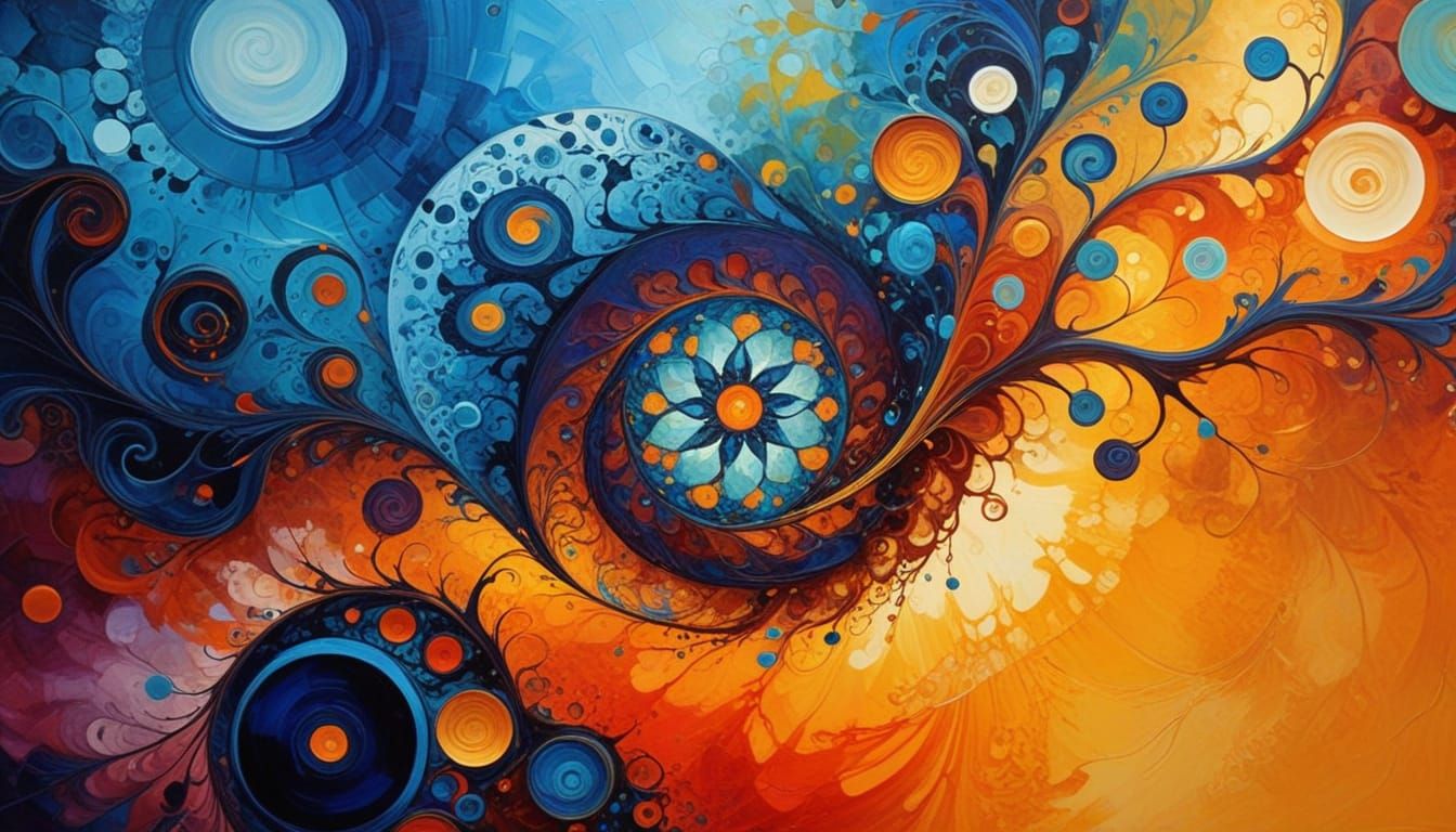 Mystical Organic Patterns Unfold