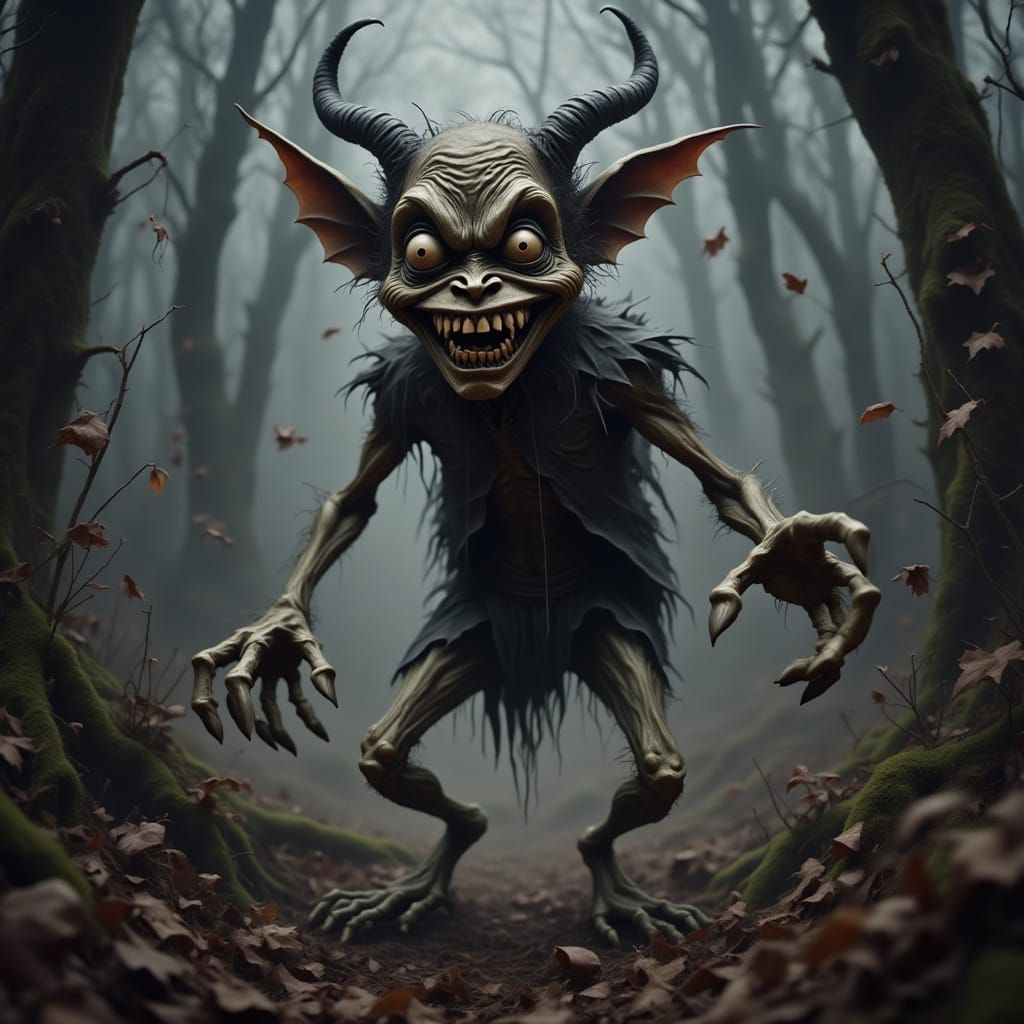 a creepy cute demon <lora:Dark Art FX New:1.0>