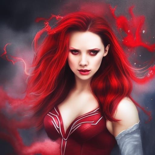 Scarlet Witch aka Wanda Maximoff