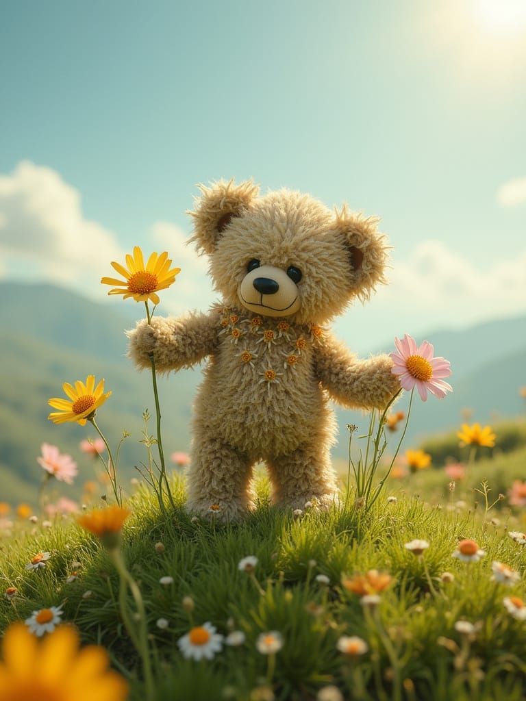 Flower-Teds Grassy Couture Atmospheric Perspective