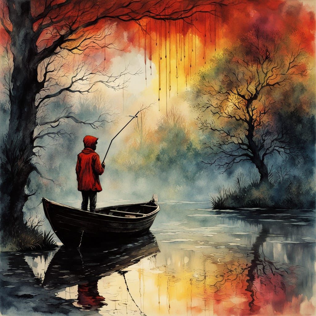 Serenity in the Rainy Lake Landscape