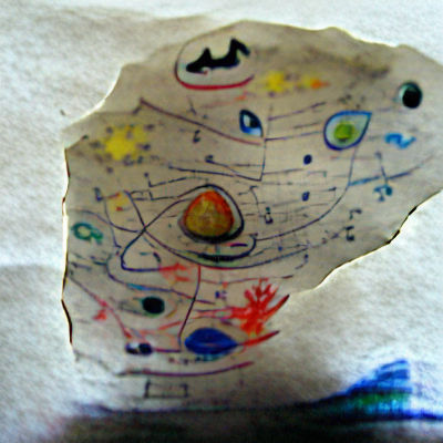 Colorful Cosmic Dust Cloud in Space