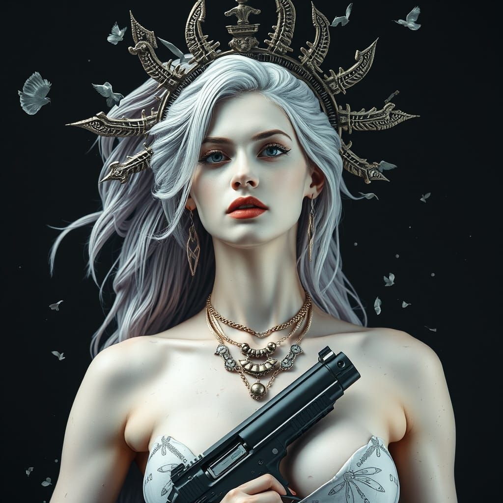 Goddess of War in Utopian Dystopia