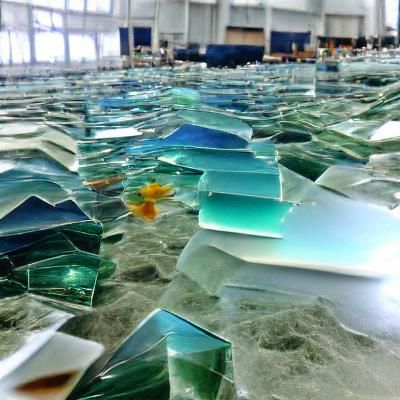 Glassy Waters Reflecting Sky