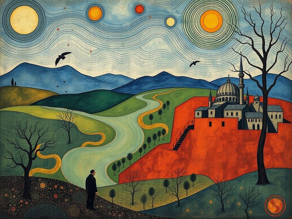 Dreamlike Landscape Mapping the Soul