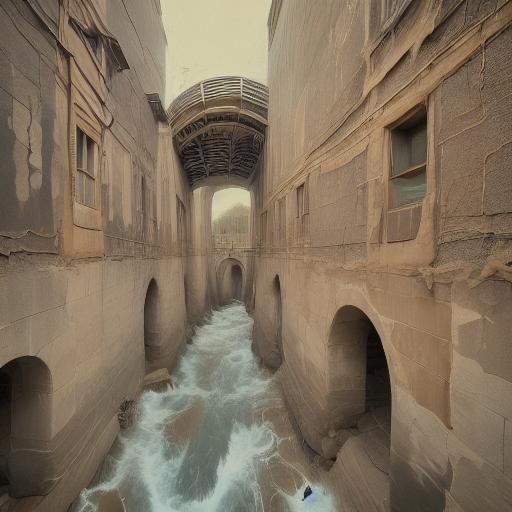 Screaming Anthropomorphic Potato in Twisted Psychedelic Scen...