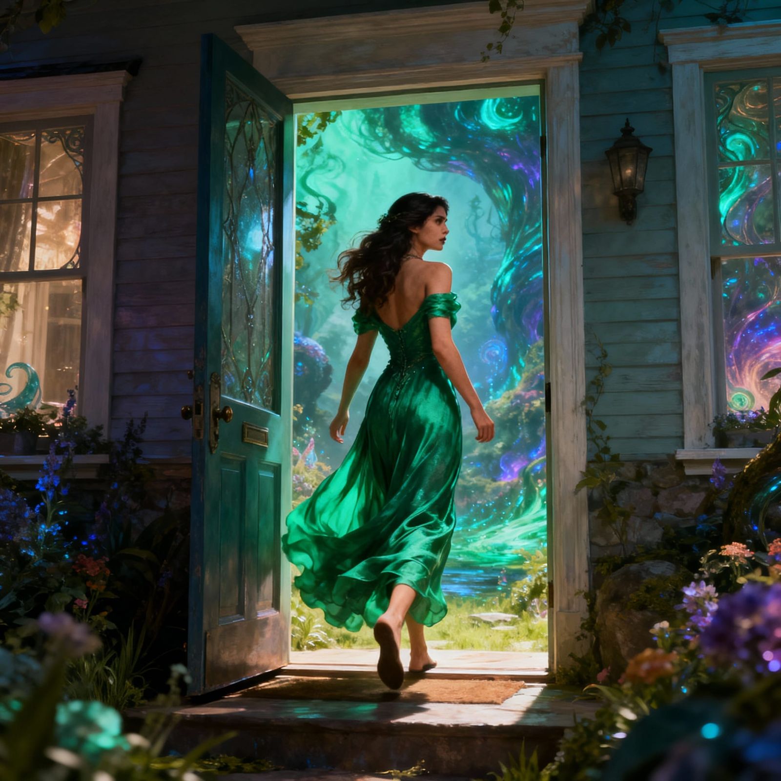 The wonderland behind the door