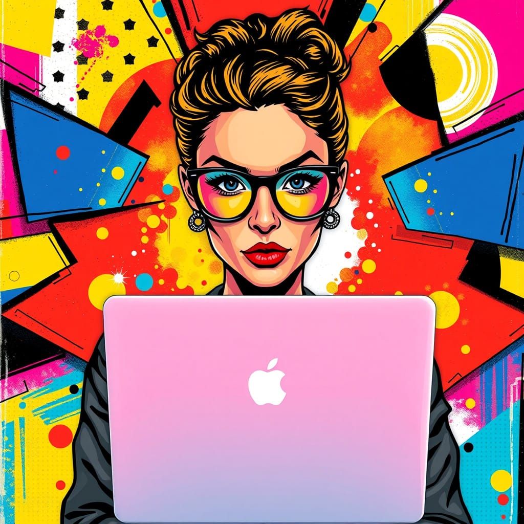 Confident Businesswoman Unveils Groundbreaking Presentation...