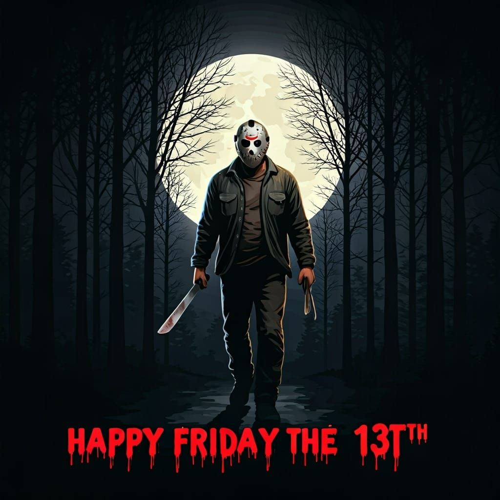 Jason Voorhees Walks on Friday the 13th
